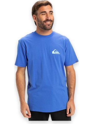 Quiksilver EQYZT08042 Ev Mini Logo Ss Mavi Erkek T-Shirt