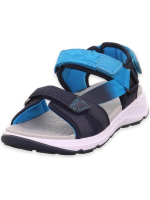 Superfit 000580-F Criss Cross Lacivert Çocuk Sandalet