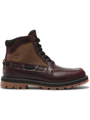 Timberland TB0A697H Britton Road Mid Lace Up Boot Bordo Erkek Bot