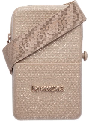 Havaianas 4148233 Havstreet Bag Glitter Golden 998 16X9X4 Çapraz Altın Unisex Çanta