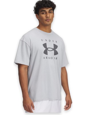 Under Armour 1389146 Ua M Hw Os Branded Ss Gri Erkek T-Shirt
