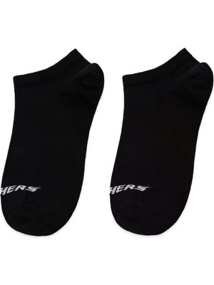 Skechers S2520315 U No Show 3 Pack Socks Çorap Siyah Unisex Çorap