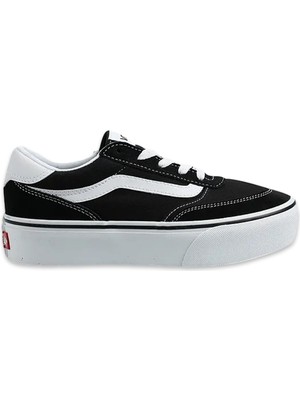Vans VN000DC4 Brooklyn Ls Platform Sneakers Siyah Unisex Spor Ayakkabı