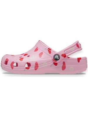 Crocs 209754 Classic Vday Clog K Pembe Çocuk Terlik
