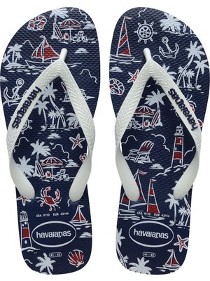Havaianas 4137126 Top Nautical Parmak Arası Lacivert Unisex Terlik