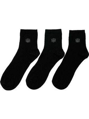 Lumberjack 5W MB Danny 3lu 33KS1 5pr Çorap Siyah Unisex Çorap