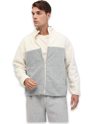 Lumberjack 5W ml Sanba 7PLR002 5pr Polar Ceket Krem Erkek Ceket