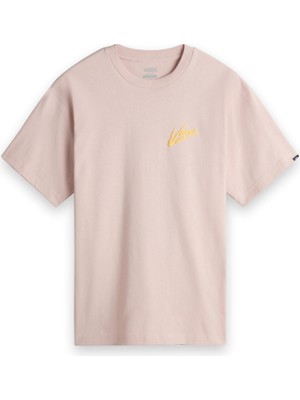 Vans VN000K42 Brush Script Loose Ss Gül Kurusu Erkek T-Shirt