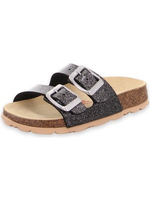 Superfit 800111 G Deri Siyah Unisex Terlik