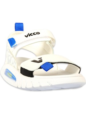 Vicco 332.P25Y.203 Dekan Patik Phylon Beyaz Çocuk Sandalet