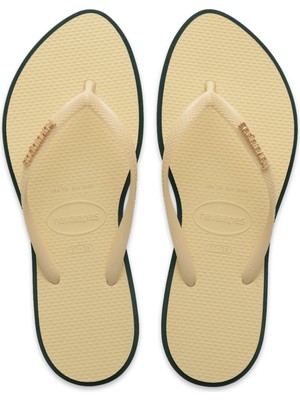 Havaianas 4149584 Sslim Point Parmak Arası Bej Kadın Terlik