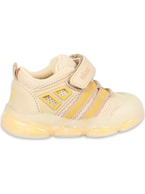 Vicco 346.B24Y150 Orante Bebe Işıklı Bej Çocuk Spor Ayakkabı