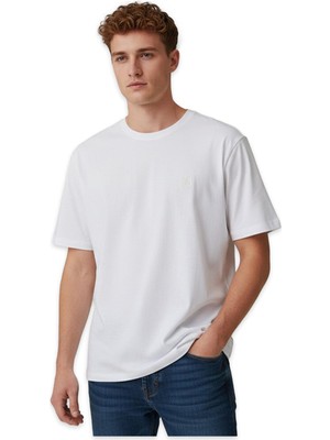 Lumberjack 3m M-CT102 Bsc C Nk 3fx Beyaz Erkek T-Shirt