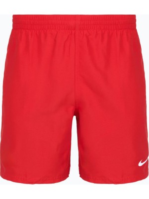 Nike Swim Breaker NESSF559 Solid 7"volley Kırmızı Erkek Şort