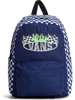 Vans VN000H56 Old Skool Grom Backpack Lacivert Unisex Spor Çanta
