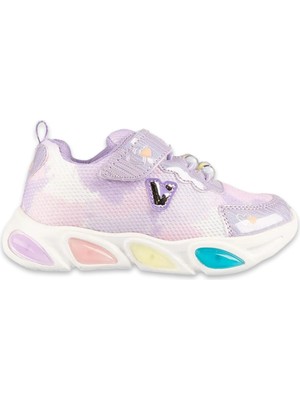 Vicco 346.P25Y.177 Gelato Patik Işıklı Phylon Lila Kız Çocuk Spor Ayakkabı