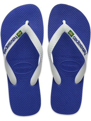 Havaianas 4110850 Brasil Logo Parmak Arası Mavi Unisex Terlik
