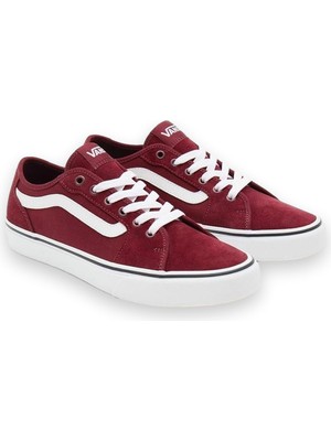 Vans VN0A3WKZ Mn Filmore Decon Sneakers Bordo Unisex Spor Ayakkabı