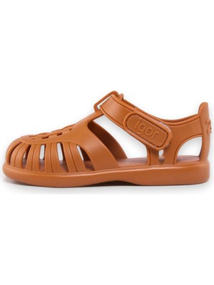 Igor 10271 K Tobby Solid Karamel Çocuk Sandalet