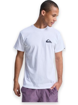 Quiksilver EQYZT08042 Ev Mini Logo Ss Beyaz Erkek T-Shirt