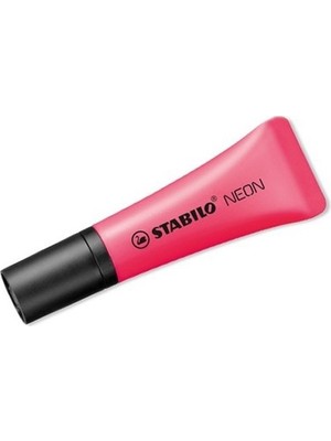 Stabilo Neon Fosforlu Kalem 1 Adet Pembe Renk ile Dikkat Çekici Notlar İçin