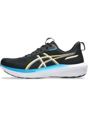 Asics GT-1000 14 1011C077 Koşu Siyah-Mavi Erkek Spor Ayakkabı