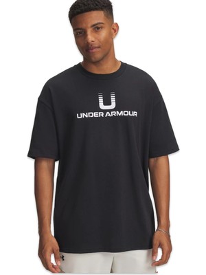Under Armour 6005150 Ua Hwt U Logo Ss Siyah Erkek T-Shirt