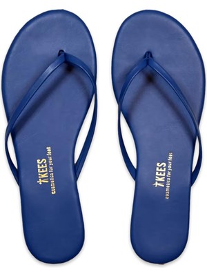 Tkees TK-2023 Parmak Arası Mavi Kadın Terlik