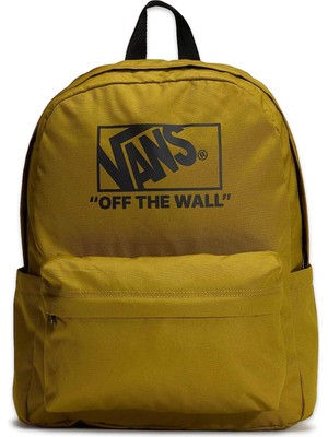 Vans VN000H4W Old Skool Check Backpack Hardal Unisex Spor Çanta