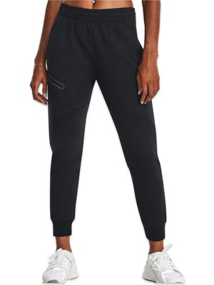 Under Armour 1379846 Unstoppable Flc Jogger Eşofman Alti Siyah Kadın Eşofman Altı