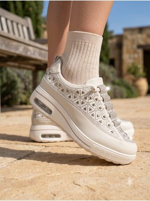 Guja 26Y304-2 Kadın Kalın Taban Rahat Sneaker
