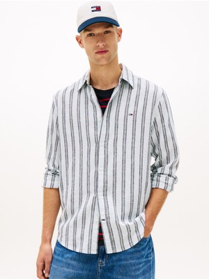 Tommy Hilfiger Tjm Reg Lınen Mx Str