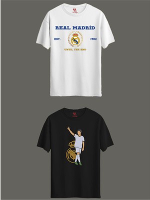 Rabona Fashion Real Madrid & Arda Güler Taraftar 2'li Tişört Seti