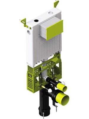 Serel Easy Gömme Rezervuar Metal Ayaklı, Boyalı Krom Buton Dahil - T040111BK57