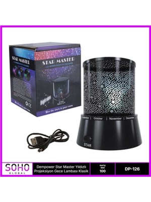 Marsilyan Gizmos Star Master Gece Lambası