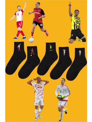 Rabona Fashion Bundesliga Karması 5'li Taraftar Çorabı