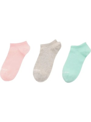 Skechers U Low Cut 3 Pack Socks S2520315-3706 Çok Renkli Çorap