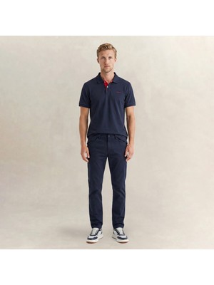 Gant Erkek Lacivert Slim Fit Pantolon
