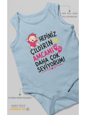 Morivo Kids Amcaya Özel Sıfır Kollu Bebek Zıbını %100 Pamuk
