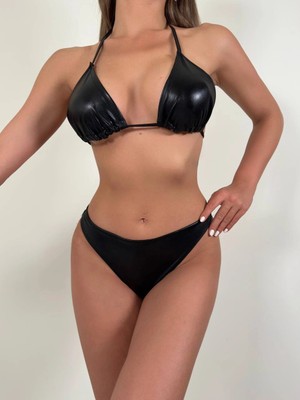 Morliva Morliva Lame Üçlü Takım Bikini 2284