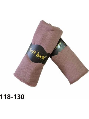 Soft İpek Soft Ipek Mio Caz Pamuk Şal (Kuru Gül) 118-130