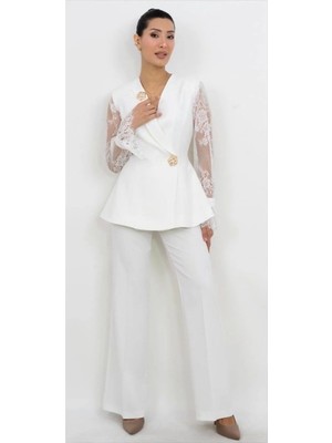 Dorne Moda Geniş Paça Takım