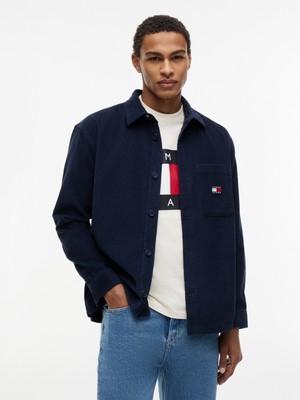 Tommy Hilfiger Tjm Brıck Cord Overshırt Ext