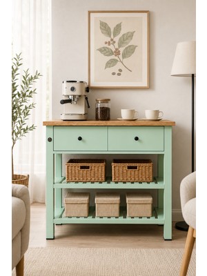 Dipole Furniture Fast Mat Lake Pastel Yeşil (RAL-6019 ) Servant Mobilyası