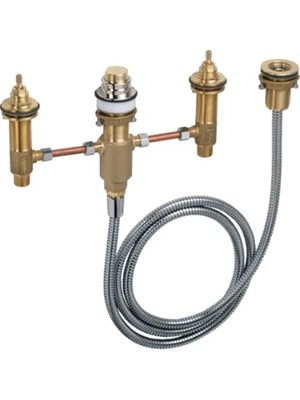 Hansgrohe Iç Set 4 Delikli Küvet Kenarı Banyo Bataryası Için 13244180
