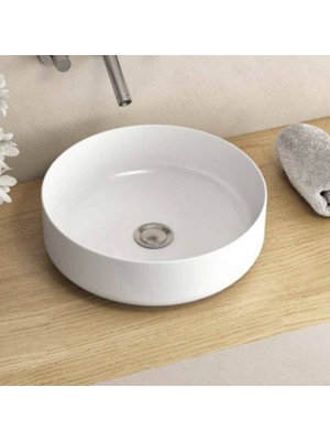 Serel Minimal Silindirik Lavabo 46 cm -2025DSS110H