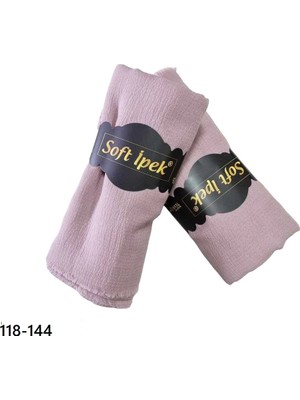 Soft İpek Soft Ipek Mio Caz Pamuk Şal (A. Pudra) 118-144