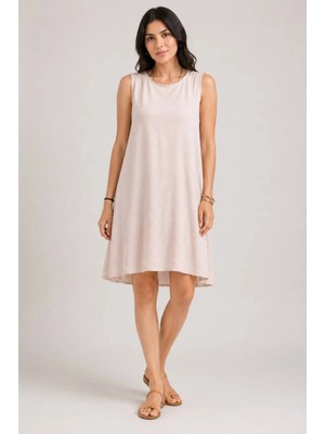 Rouge Basic Ayrobin Kolsuz Salaş Mini Elbise