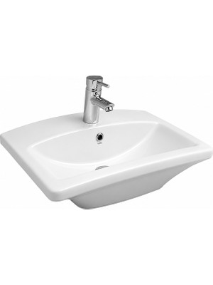 Serel Taşma Kanallı Lavabo 45X60 cm - 2021TDS000