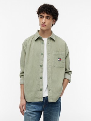 Tommy Hilfiger Tjm Brıck Cord Overshırt Ext